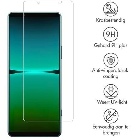 Selencia Screen Protector - Geschikt voor Sony Xperia 5 IV - Gehard Glas Screenprotector