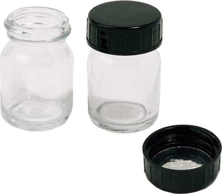 Revell Hobbyverf - 38300 Empty Glas Bottle with Lid for Painting Verf potje