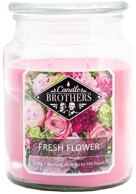 Candle-Brothers geurkaars - frisse bloem