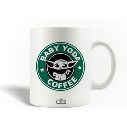 Mug - Starbuck - Baby Yoda - Céramique - 30cl - Compatible lave-vaisselle