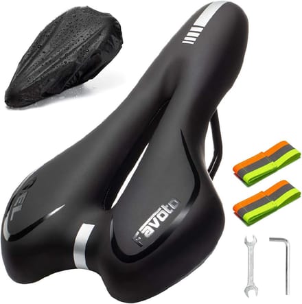 Ergonomisch Fietszadel met Silicone Gel Kussen voor Stads- en Mountainbikes