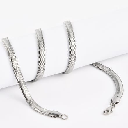 ABkettinkjes - Ketting - Slang - Slangenketting - Staal - RVS