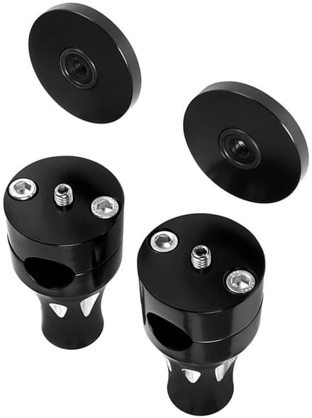 Dailygoods- Handlebar Riser - Verstelbare Beugel - Universele Montage - 2.2CM/0.9IN Geschikt - Duurzaam - Inclusief 2 Stuks - Motorcycle Handlebar