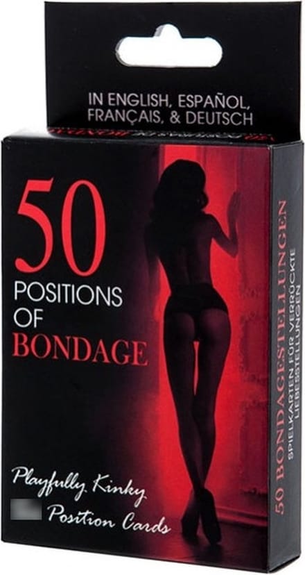 50 posities bondage kaarten