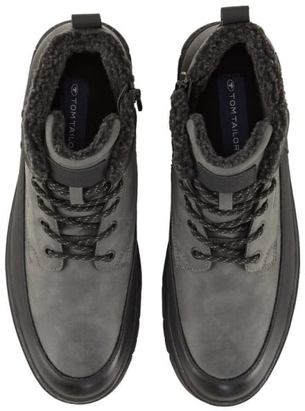 Tom Tailor - Waterdichte laarzen met voering - Maat 43 - grey