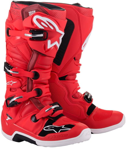 Alpinestars Tech 7 Red - Maat US 5 - Laars