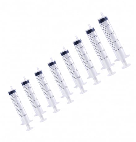 Doseerspuit 20 ml – Lange Tuit – 8 Stuks – Medisch & Voedingsgebruik