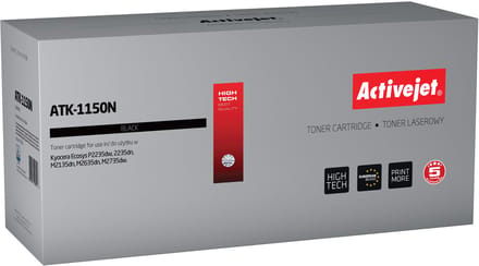 ActiveJet ATK-1150N toner voor Kyocera-printer; Kyocera TK-1150 vervanging; Opperste; 3000 pagina's; zwart.