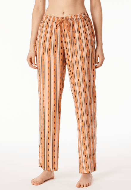Geweven broek lang strepen meerkleurig - Mix+ Relax 38