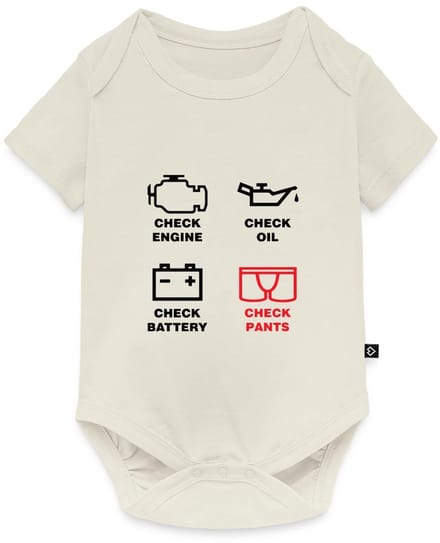 Baby Checklist Grappig Cadeau Voor Vaders Baby Rompertje Met Korte Mouwen