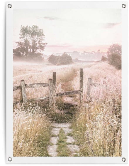 Tuinposter Natuurwandeling - 80 x 60 - Canvas - REINDERS
