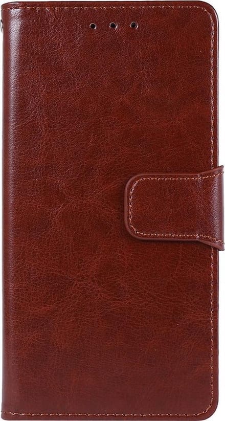 Shop4 - Realme 3 Pro Hoesje - Wallet Case Business Bruin