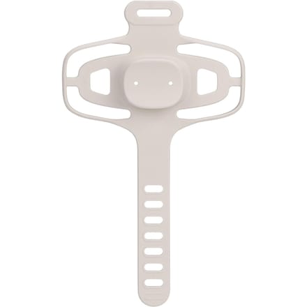 Siliconen Fiets Telefoonhouder met Verstelbare Band Schokbestendig Stabiel Smartphones Houder Universele Compatibiliteit Zwart Beige