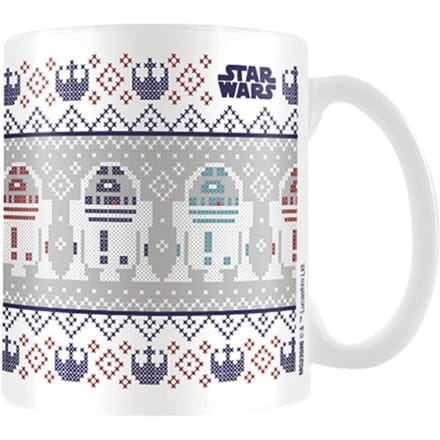 Star Wars Kerstmis R2-D2 mok (Veelkleurig)