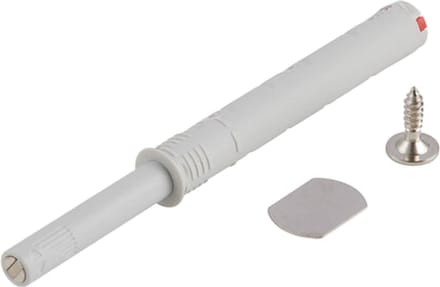 K-PUSH druksnapper Strong met magneet 37 mm grijs