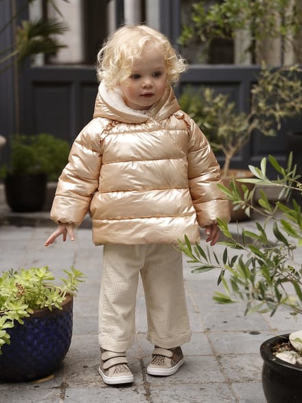 Vertbaudet Asymmetrisch donsjack met voering baby