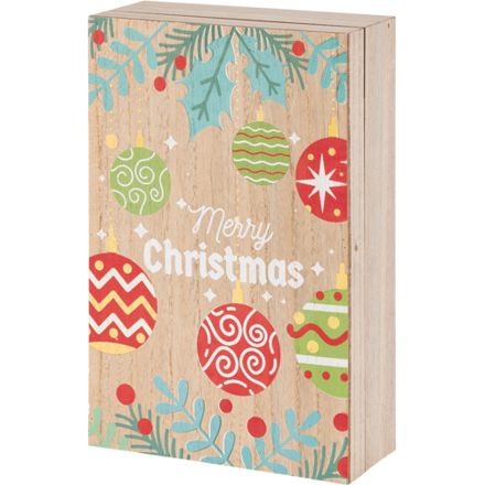 LIVARNO HOME Adventskalender (bruin/rood)