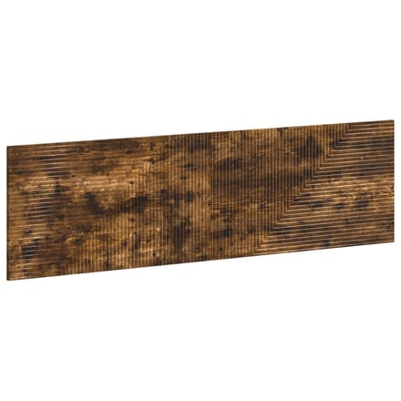 vidaXL - Wandgemonteerd - Hoofdbord - HAARLEM - Gerookt - eiken - Bewerkt - hout