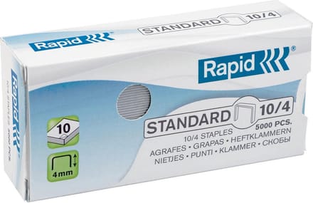 Nieten Rapid nr.10 gegalvaniseerd standaard 5000 stuks