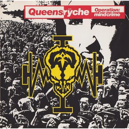 CD QUEENSRYCHE Operation Mindcrime CDP7486402 EMIMANHATTAN 1988 VS Metal Gebruikt yellow