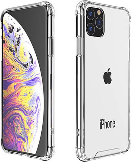 Schokbestendige softcase hoes - Geschikt voor iPhone 11 Pro Max - Transparant