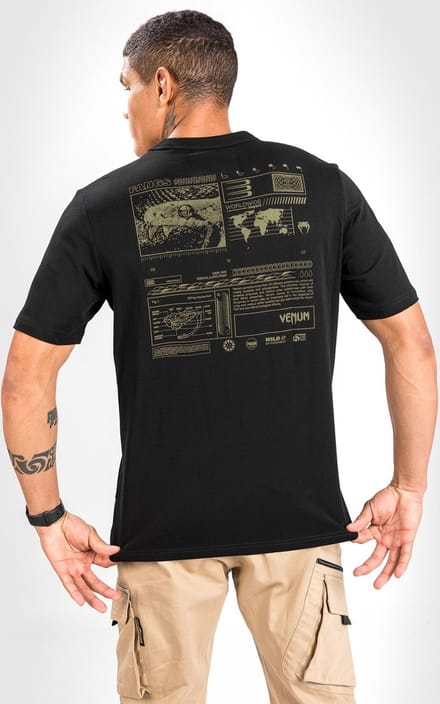 Venum Fangs T-Shirt Regular Fit Zwart - XL
