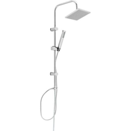 SCHÜTTE TOKYO Douchesysteem - Regendouche - 99 cm Stang - Chroom