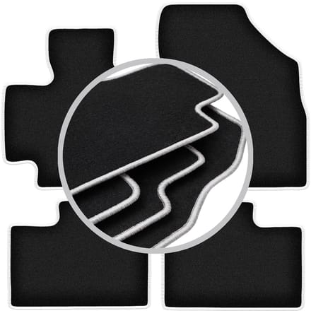 CARLUX-SILVER automatten voor: Suzuki Ignis III hatchback (2015-)