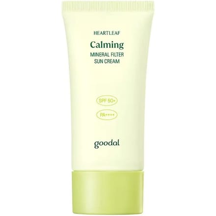 Goodal Heartleaf Kalmerende Minerale Zonnebrandcrème 50ml + 50ml Dubbele Set white
