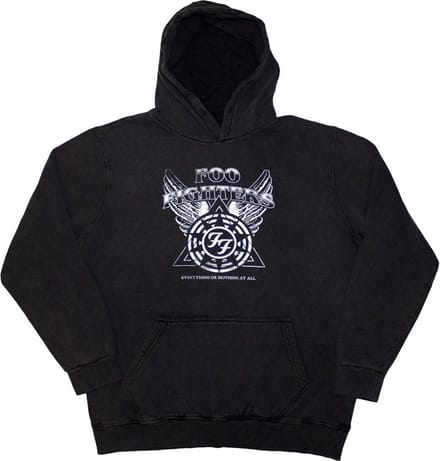Foo Fighters - Everything Or Nothing At All Logo Hoodie/trui - S - Grijs