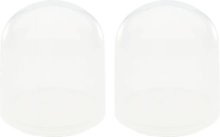 Natursutten set van 2 flesdoppen