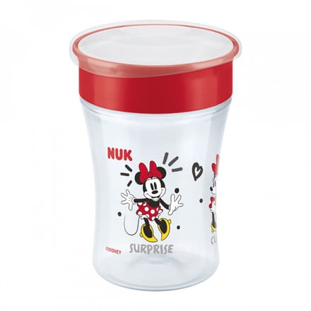 NUK Magic 360° babybeker Minnie 230ml - Oefenbeker