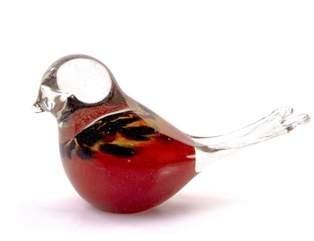 Loranto - Vogeltje - glasobject - Vogel Decoratie ca. 14 cm