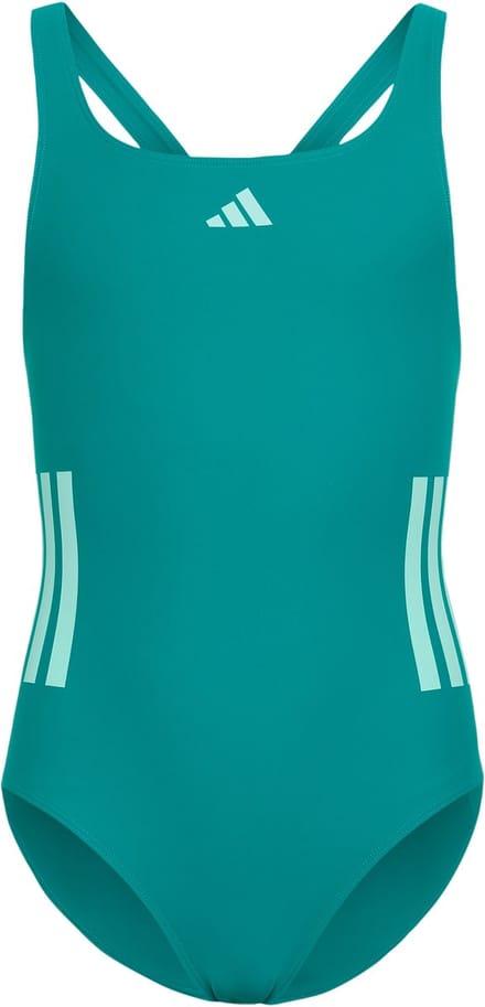 Adidas Performance 3-Stripes C-Back Badpak Kids - Kinderen - Groen