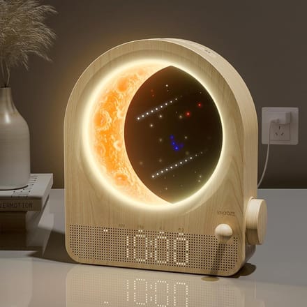 Licht Wekker Wake Up Light- Digitale Wekker met Lamp - Slaaphulp met USB Aansluiting - Dagstart