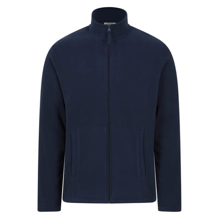 Mountain Warehouse Heren Raso Full Zip Fleece Top (Marine)