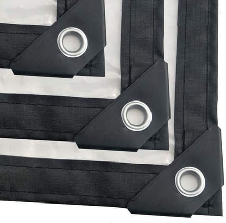 Dekzeil Transparant - Afdekzeil Tentzeil - Bescherming Buiten - Waterdicht 5ml - 2x3m