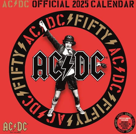 AC / DC Kalender 2025