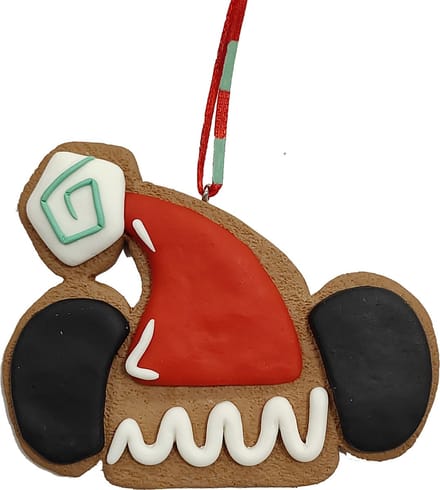 Ornament disney Gingerbread kunststof h9 cm
