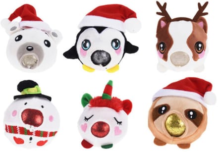 Knijpfiguur kerst speelgoed - kerst knijpspeeltje voor kinderen.