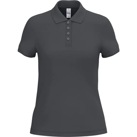 Biologisch pique polo voor dames iDeal Basic Brand
