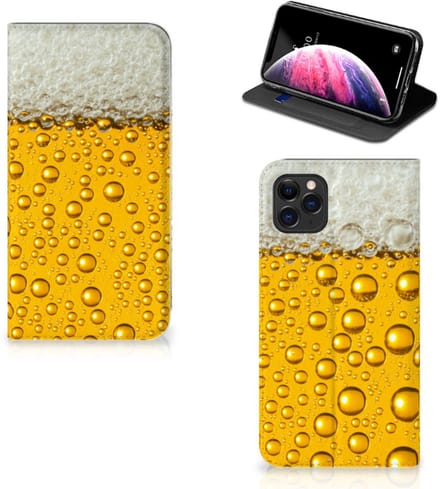 Standcase Hoesje voor Apple iPhone 11 Pro Max Flip Style Cover Bier