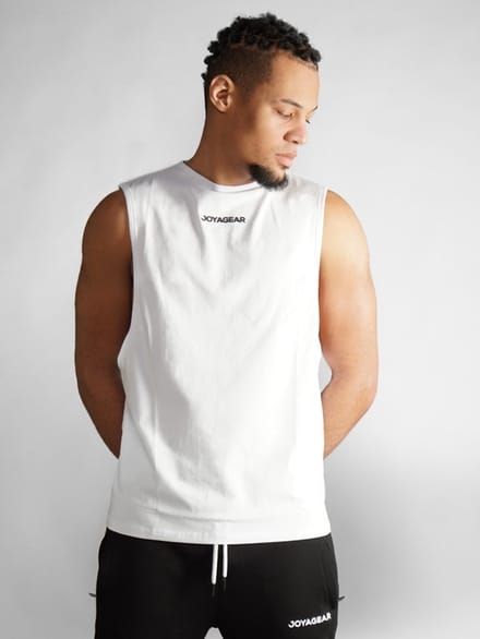 Joya Gear Southpaw Tank Top - Katoen - Wit - XL