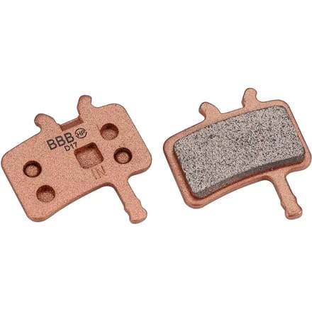 BBB Cycling DiscStop Gesinterde Remblokken - Schijfremblokken - Compatibel met SRAM & Avid Juicy Schijfremmen - Koper - BBS-42S