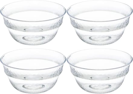 Secret de Gourmet - Kommetjes/Schaaltjes - kunststof - D13 cm - Set 8x