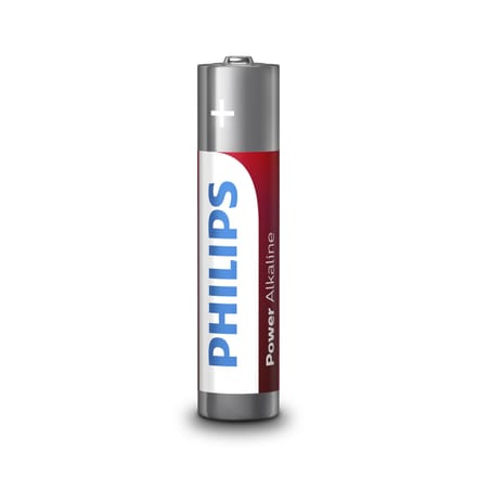 Philips Power Alkaline - AAA Batterijen - 4 stuks