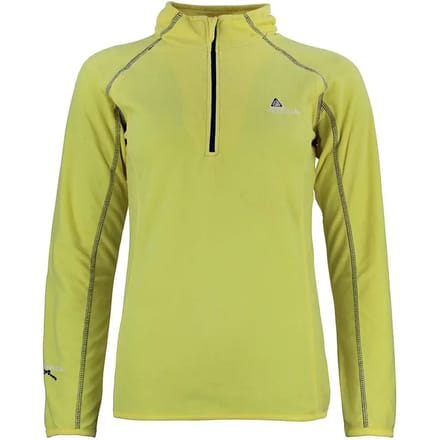 Microfleece sweatshirt met halve rits voor meisjes Peak Mountain Fafine