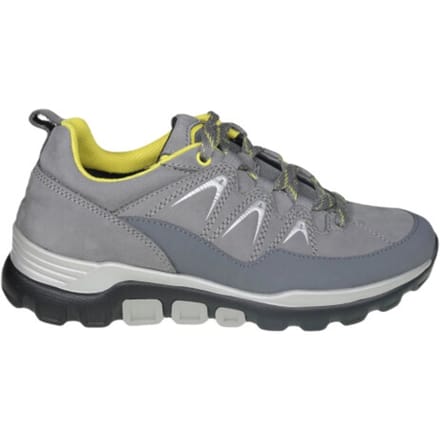 Gabor rollingsoft sensitive 96.925.49 - dames rollende wandelsneaker - Grijs - maat 37 (EU) 4 (UK)