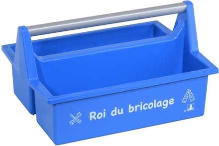 Draagbare opbergkoffer McPlus 'Klussenking', blauw