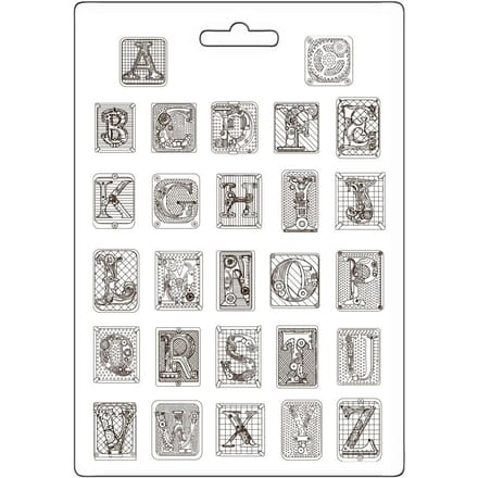Gietvorm "Master of Magic" - Alphabet